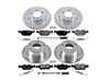 Power Stop Powerstop Z23 Evolution Sport Brake Kit - Front & Rear - BMW E36/7 Z3 K870 View 1