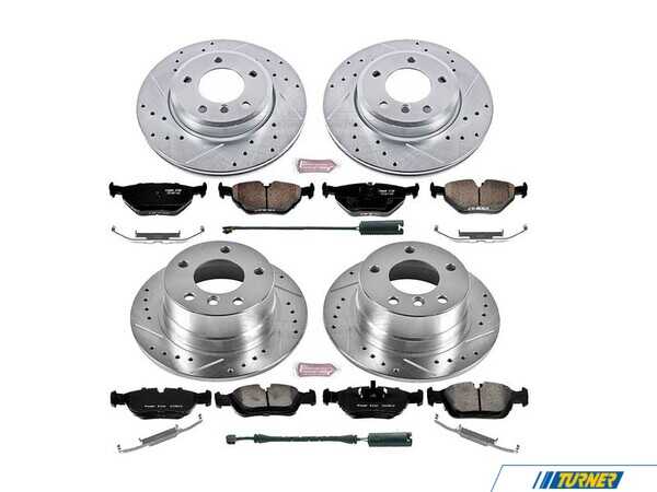 Power Stop Powerstop Z23 Evolution Sport Brake Kit - Front & Rear - BMW E36/7 Z3 K870