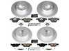 Power Stop Powerstop Z23 Evolution Coated Brake Kit - Front and Rear - 2008-10 BMW 328i/x CRK4104 View 1
