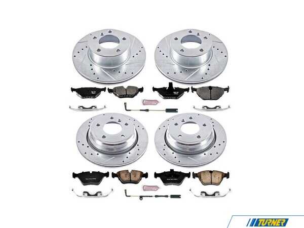Power Stop Powerstop Z23 Coated Brake Kit - Front and Rear - BMW E9X 3 series K2746