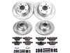 Power Stop Powerstop Z23 Evolution Brake Kit - Front and Rear - 08-10 BMW 128i K5766 View 1