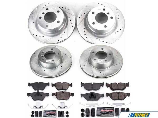 Power Stop Powerstop Z23 Evolution Brake Kit - Front and Rear - 08-10 BMW 128i K5766