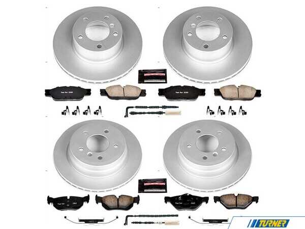 Power Stop Powerstop Z23 Evolution Coated Brake Kit - Front and Rear - 2007 BMW 328i/328xi CRK4103