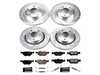 Power Stop Powerstop Z23 Evolution Sport Brake Kit - Front & Rear - BMW E46 3 series K871 View 1