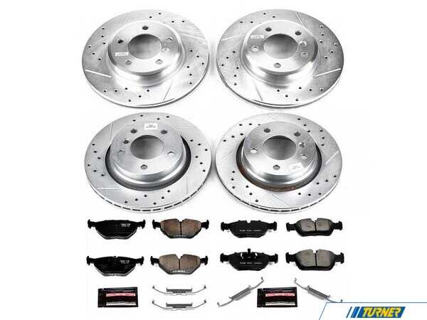 Power Stop Powerstop Z23 Evolution Sport Brake Kit - Front & Rear - BMW E46 3 series K871