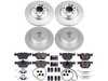 Power Stop Powerstop Z23 Evolution Coated Brake Kit - Front & Rear - 2006 BMW 330xi CRK5768 View 1