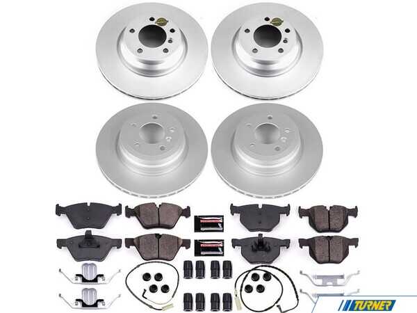 Power Stop Powerstop Z23 Evolution Coated Brake Kit - Front & Rear - 2006 BMW 330xi CRK5768