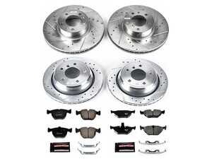 Powerstop Z23 Evolution Sport Brake Upgrade Kit - Front & Rear - BMW 1999-00 540i