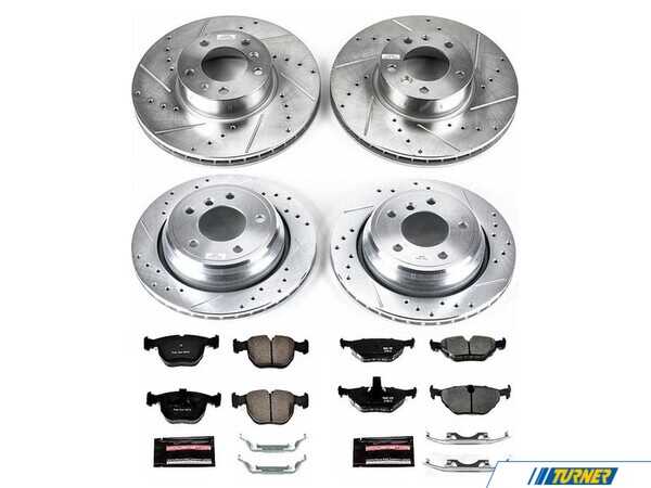 Power Stop Powerstop Z23 Evolution Sport Brake Upgrade Kit - Front & Rear - BMW 1999-00 540i K509