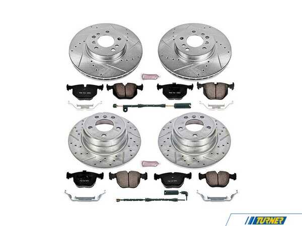 Power Stop Powerstop Z23 Evolution Sport Brake Kit - Front & Rear - 00-06 BMW X5 K5718