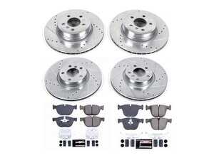Powerstop Z23 Evolution Sport Brake Upgrade Kit - Front & Rear - 07-10 BMW X5/X6