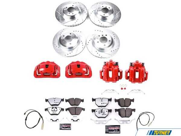 Power Stop PowerStop Z26 Street Warrior Brake & Caliper Kit - X1 xDrive35i KC7021-26