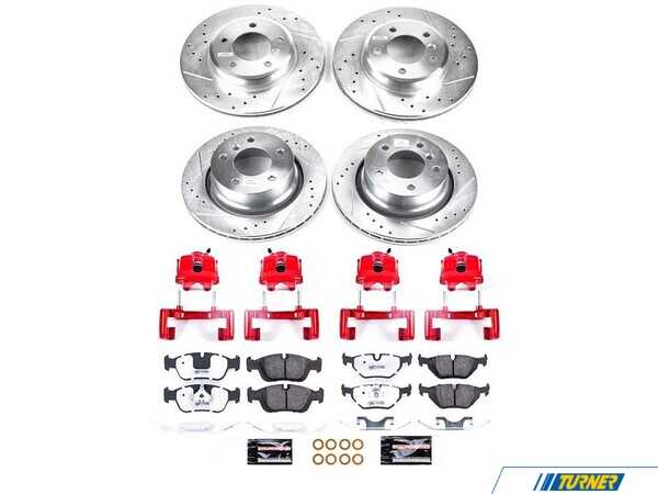 Power Stop PowerStop Z26 Street Warrior Brake & Caliper Kit - 2003-2008 BMW Z4 KC873-26