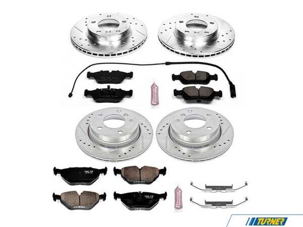 Power Stop Powerstop Z23 Evolution Sport Brake Kit - Front & Rear - BMW E36 323i, 328i K499