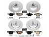 Power Stop Powerstop Z23 Evolution Coated Brake Kit - Front and Rear - 2005-08 BMW 7 series CRK4479 View 1