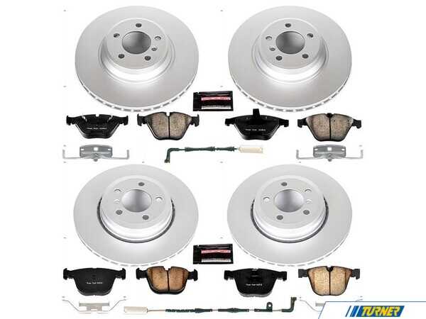 Power Stop Powerstop Z23 Evolution Coated Brake Kit - Front and Rear - 2005-08 BMW 7 series CRK4479