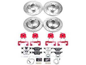 PowerStop Z26 Street Warrior Brake & Caliper Kit - E46 Coupe/ Convertible