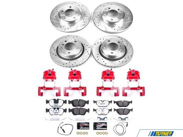 Power Stop PowerStop Z26 Street Warrior Brake & Caliper Kit - E46 Coupe/ Convertible KC871-26