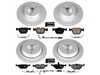 Power Stop Powerstop Z23 Evolution Coated Brake Kit - Front and Rear - BMW E39 540i CRK946 View 1