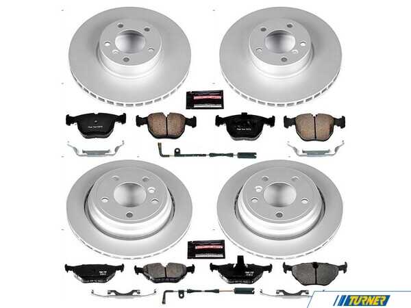 Power Stop Powerstop Z23 Evolution Coated Brake Kit - Front and Rear - BMW E39 540i CRK946