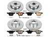 Power Stop Powerstop Z23 Evolution Sport Brake Kit - Front & Rear - 2005-08 BMW 750i/Li K4479 View 1