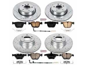 Powerstop Z23 Evolution Sport Brake Kit - Front & Rear - 2005-08 BMW 750i/Li