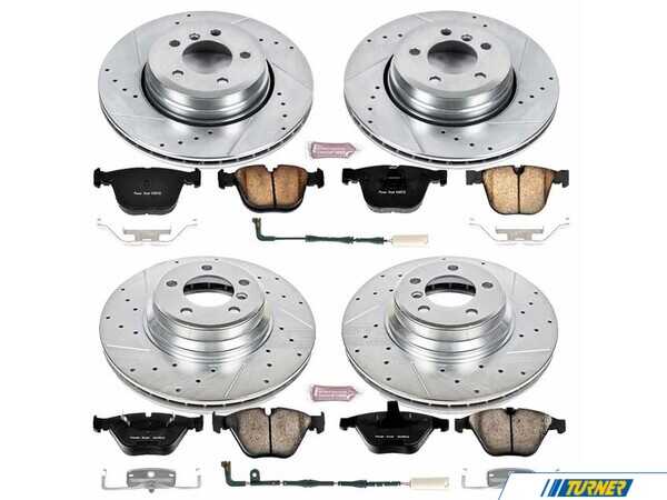Power Stop Powerstop Z23 Evolution Sport Brake Kit - Front & Rear - 2005-08 BMW 750i/Li K4479