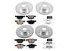Power Stop Powerstop Z23 Evolution Sport Brake Upgrade Kit - Front & Rear - 11-12 BMW 335i xDrive K6059 View 1