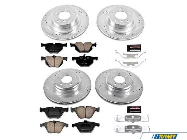 Power Stop Powerstop Z23 Evolution Sport Brake Upgrade Kit - Front & Rear - 11-12 BMW 335i xDrive K6059
