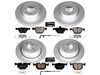 Power Stop Powerstop Z23 Evolution Coated Brake Kit - Front and Rear - 06-10 BMW 5 Series CRK5440 View 1