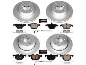 Powerstop Z23 Evolution Coated Brake Kit - Front and Rear - 06-10 BMW 5 Series