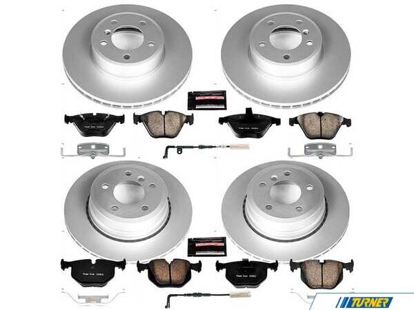 Power Stop Powerstop Z23 Evolution Coated Brake Kit - Front and Rear - 06-10 BMW 5 Series CRK5440