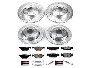 Powerstop Z23 Evolution Sport Brake Kit - Front & Rear - BMW E46 325xi