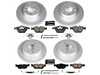 Power Stop Powerstop Z23 Evolution Coated Brake Kit - Front and Rear - 2008-10 BMW 328i(x) CRK4105 View 1