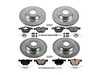 Power Stop Powerstop Z23 Evolution Sport Brake Upgrade Kit - Front & Rear - 11-13 BMW 335i/335d/335ix K6057 View 1
