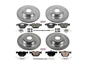 Powerstop Z23 Evolution Sport Brake Upgrade Kit - Front & Rear - 11-13 BMW 335i/335d/335ix