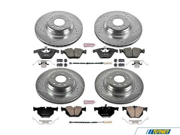 Power Stop Powerstop Z23 Evolution Sport Brake Upgrade Kit - Front & Rear - 11-13 BMW 335i/335d/335ix K6057