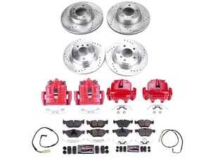 PowerStop Z23 Evolution Sport Brake Upgrade Kit with Calipers - 2006 E90 325i