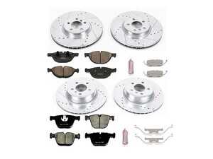 Powerstop Z23 Evolution Sport Brake Kit - Front & Rear - BMW E71 X6 xDrive50i