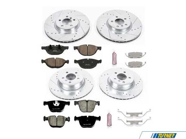 Power Stop Powerstop Z23 Evolution Sport Brake Kit - Front & Rear - BMW E71 X6 xDrive50i K6145