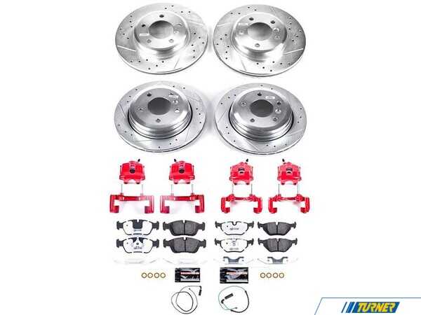 Power Stop PowerStop Z26 Street Warrior Brake & Caliper Kit - E46 325xi KC874-26