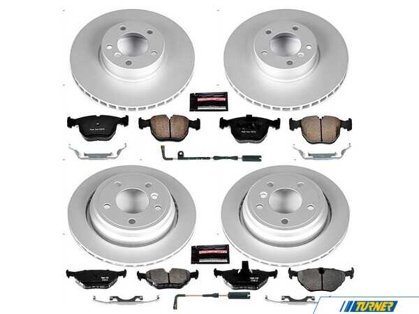 Power Stop Powerstop Z23 Evolution Coated Brake Kit - Front and Rear - 2000-03 BMW 5 series CRK945