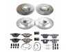 Power Stop Powerstop Z23 Evolution Brake Kit - Front and Rear - 2013-15 BMW ACTIVEHybrid 7 K6421 View 1