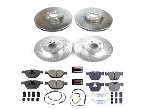 Powerstop Z23 Evolution Brake Kit - Front and Rear - 2013-15 BMW ACTIVEHybrid 7