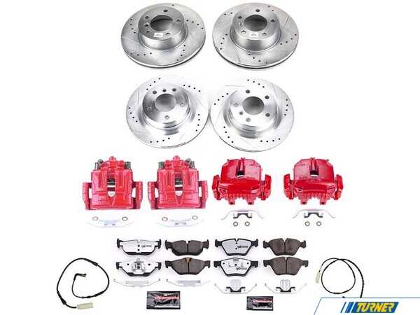 Power Stop PowerStop KC2890-26 Z26 Street Warrior Brake Kit - E90 3251 KC2890-26