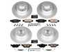 Power Stop Powerstop Z23 Evolution Coated Brake Kit - Front and Rear - 2007 BMW 328i CRK4106 View 1