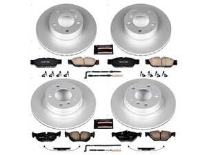 Powerstop Z23 Evolution Coated Brake Kit - Front and Rear - 2007 BMW 328i
