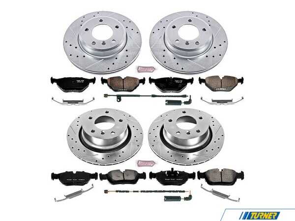 Power Stop Powerstop Z23 Evolution Sport Brake Kit - Front & Rear - BMW E85 Z4 3.0i K873