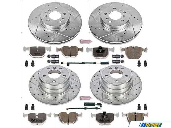 Power Stop Z26 Street Brake Kit - Front and Rear BMW X5 E53 K5718-26