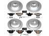 Power Stop Powerstop Z23 Evolution Coated Brake Kit - Front and Rear - BMW E60 5 series CRK5439 View 1